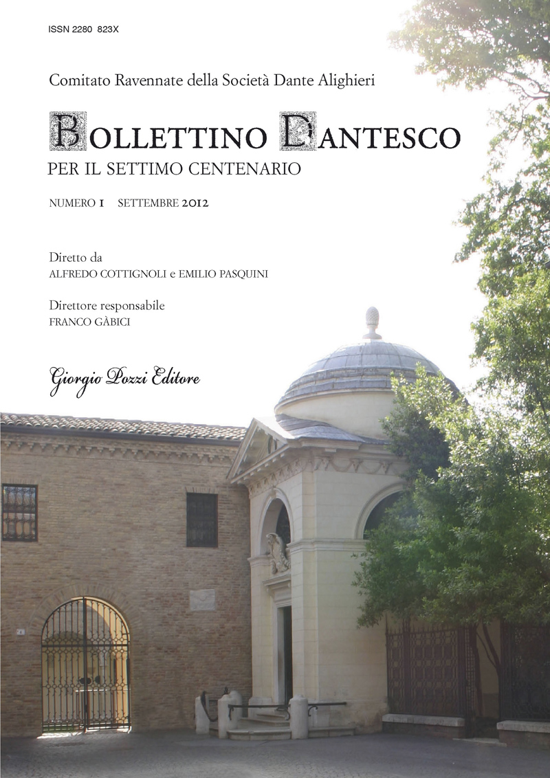Bollettino dantesco (numero 1 - Settembre 2012)